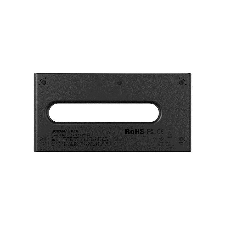 XTAR BC4 batterioplader til R03 / AAA og R6 / AA Li-ion 1,5V / NiMH-batterier #6