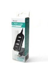 Vakoss TC-234UX interface hub USB 2.0 Sort #6