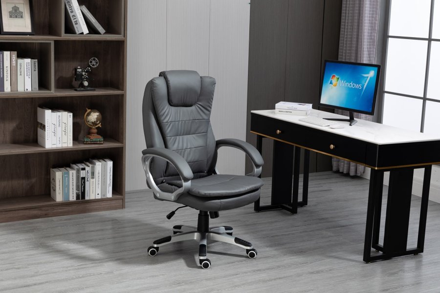 Activejet opvarmet kontorstol med massage YK7304 gr #21