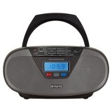 Aiwa BBTU-400BK b�rbar stereosystem Analog & digital 6 W FM Sort MP3-afspilning #1