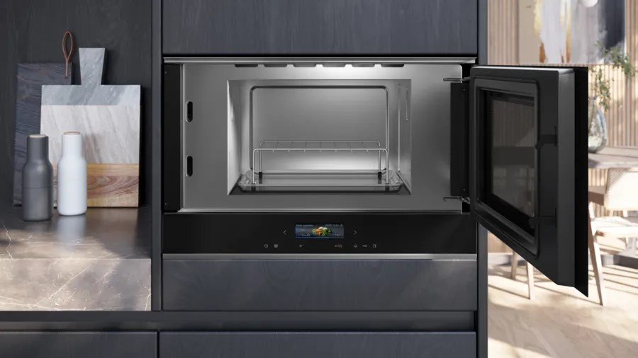 Siemens iQ700 BE732R1B1 mikroblgeovn Sort Kombination mikroovn Indbygget 21 L 900 W #4