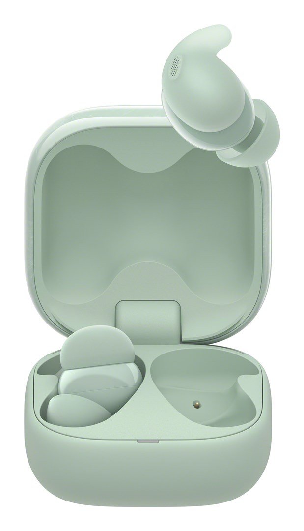 Sony LinkBuds Fit WFLS910NG hovedtelefoner/headset Tr�dl�s I �rerne Musik/hverdag Gr�n #3