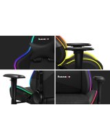 Huzaro Force 6.2 RGB PC gamingstol Spand (vugge) sde Sort #12