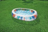 Bestway 54066 swimmingpool til over jorden Oppustelig pool Oval 542 L Flerfarvet #16