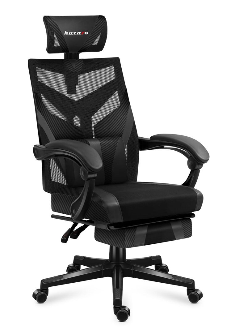 HUZARO COMBAT 5.0 BLACKGAMING STOL #1