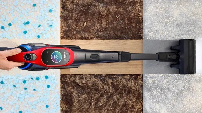 Bosch BCS1041PET stav stvsuger & elektrisk kost Stick vakuum Batteri Dry HEPA Posels 0,4 L 23,5 W Sort, Rd 4 At #37