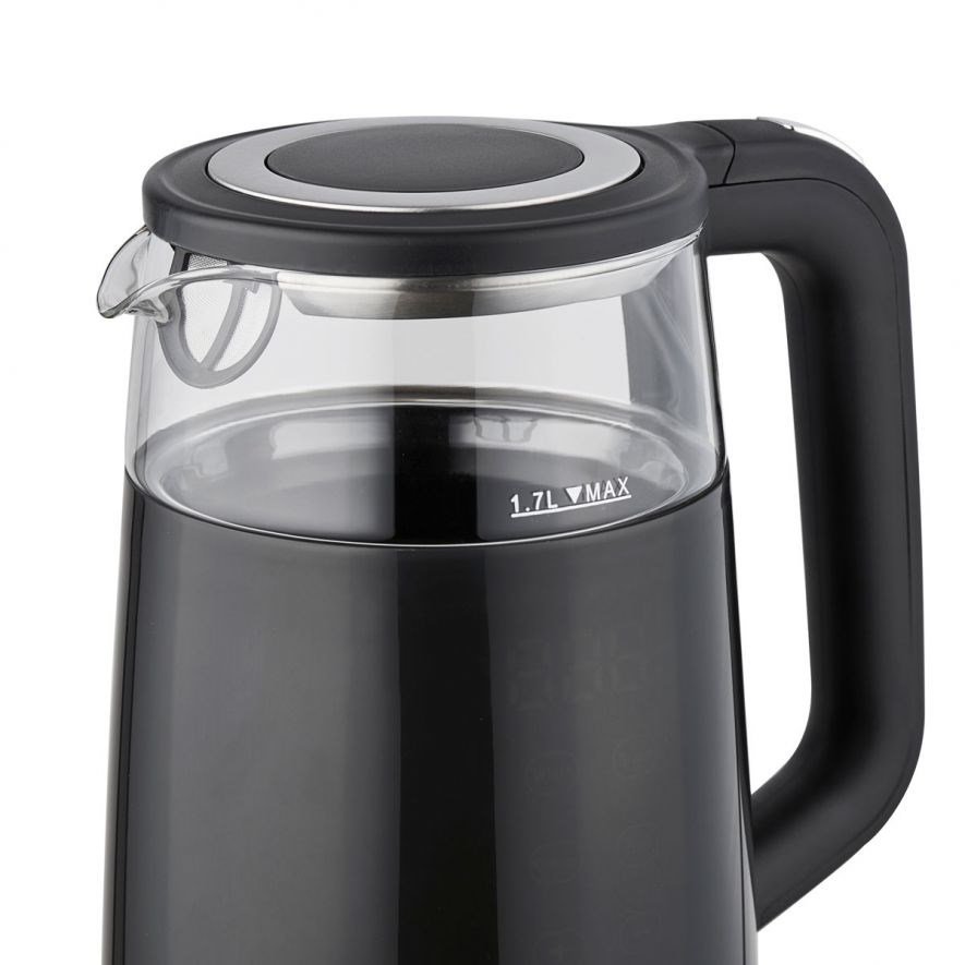 ELDOM C530 NEVO elkedel 1,7 L 2200 W Sort, Transparent #3