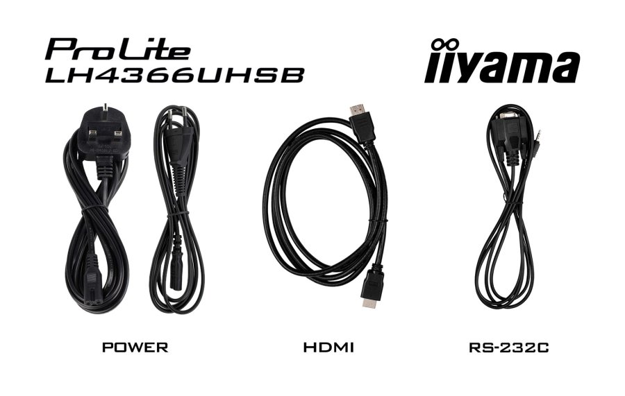 iiyama LH4366UHSB-B1AG skilte display Digital fladpaneldisplay 109,2 cm (43
