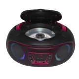Denver TCL-212BT PINK Brbar CD-afspiller Sort, Lyserd #4