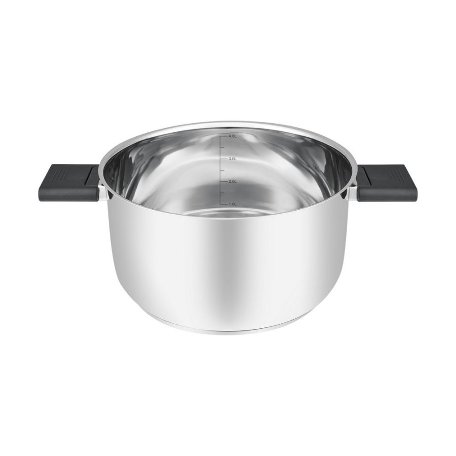 Resto Kitchenware Anser 4,4 L Rund Sort, Rustfrit stl #19