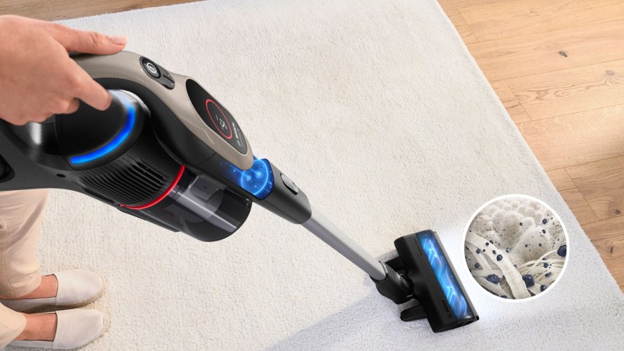 Bosch BCS931GAC stav st�vsuger & elektrisk kost Stick vakuum Batteri Dry HEPA Posel�s 0,4 L Grafit 3 At #9