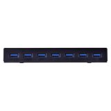 UNITEK HUB USB-A + DC Y-3184; 7x USB 3.2 Gen 1 (3.1 Gen 1) Type-A #6