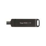 Flashdrive PATRIOT Rage R550 1TB 100 MB/S USB A+C Drejeligt design (PE1TR550DSAD) Sort #3