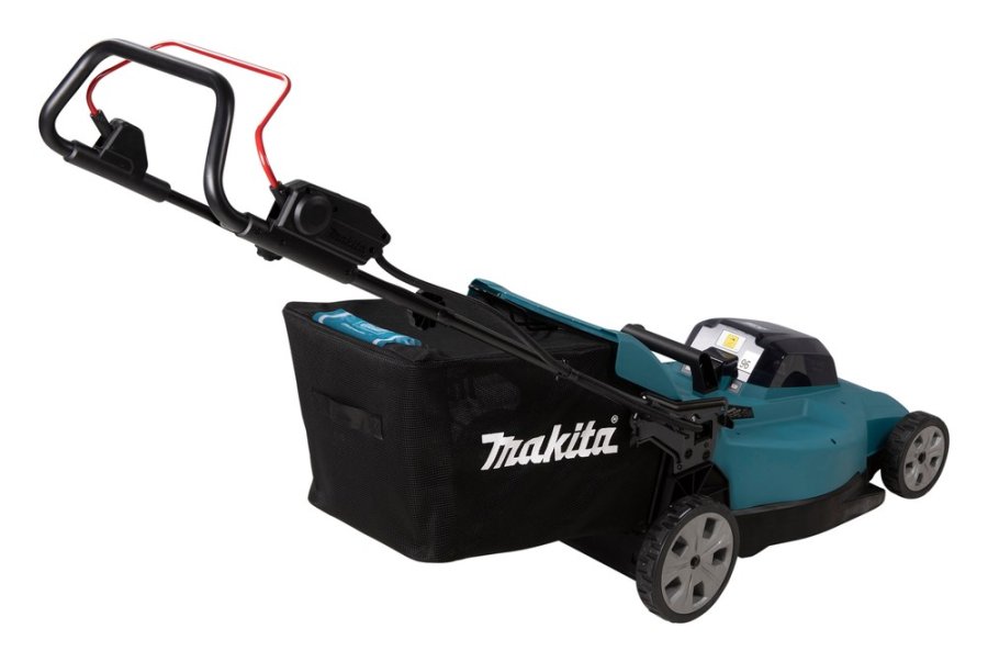Makita DLM538Z pl�neklipper Skubbe pl�neklipper Batteri Sort, Bl�, Metallic #5