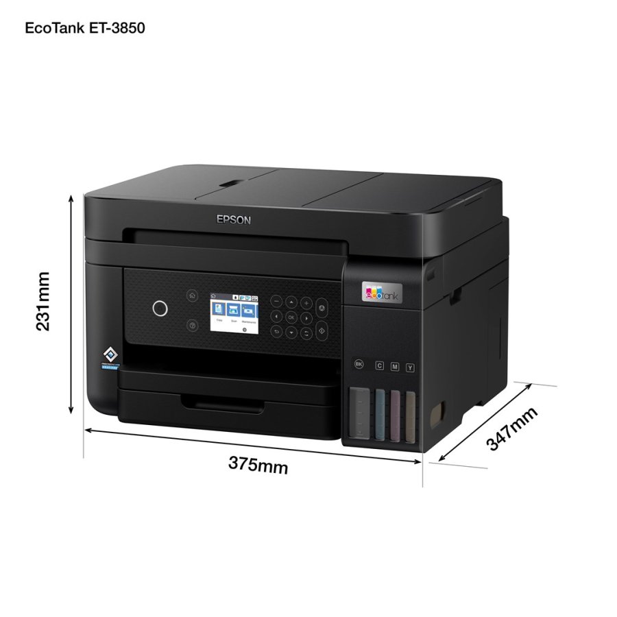 Epson EcoTank ET-3850 Inkjet A4 4800 x 1200 dpi 33 sider pr. minut Wi-Fi #17