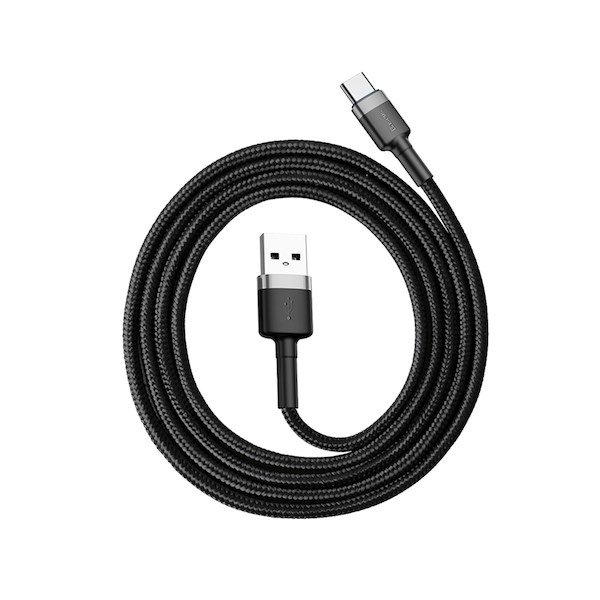 Baseus CATKLF-BG1 kabel til mobiltelefon Sort 1 m USB A USB C #4