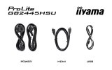 iiyama G-MASTER GB2445HSU-B2 LED display 60,5 cm (23.8