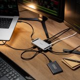 Targus DOCK429GL dockingstation Ledningsf�rt USB4 S�lv #10