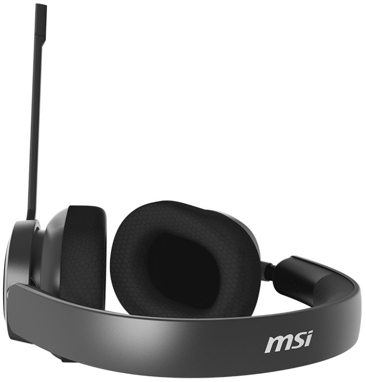 MSI Maestro 300 Headset Ledningsfrt Spil USB Type-C / USB Type-A Sort #5