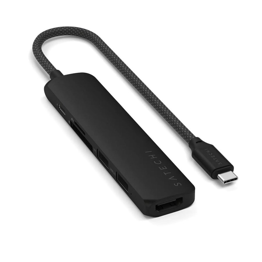 Satechi ST-P6SK interface hub USB Type-C 10000 Mbit/s Sort #5