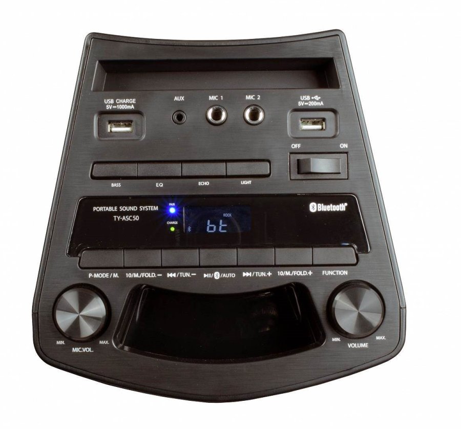 Toshiba TY-ASC51 brbar hjttaler Bluetooth Sort #4