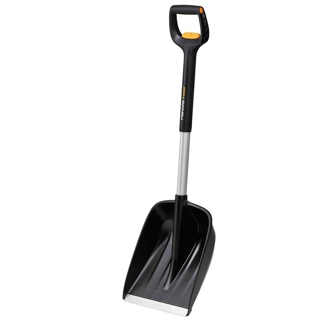Fiskars 1057187 skovl & spartel Sneskovl Metal Sort, Slv #3
