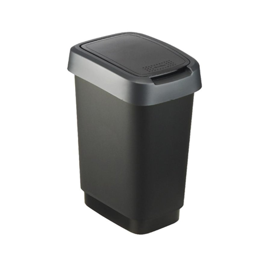 ROTHO Twist Silver - skraldespand  50l #1
