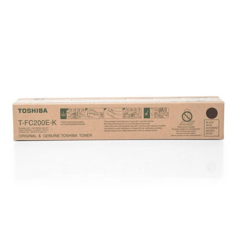 Toshiba T-FC200EK TFC200E tonerpatron 1 stk Original #1