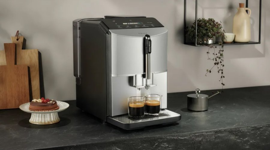 Siemens TF303E01 EQ300 espressomaskine (slvfarvet; 1300 W) #9