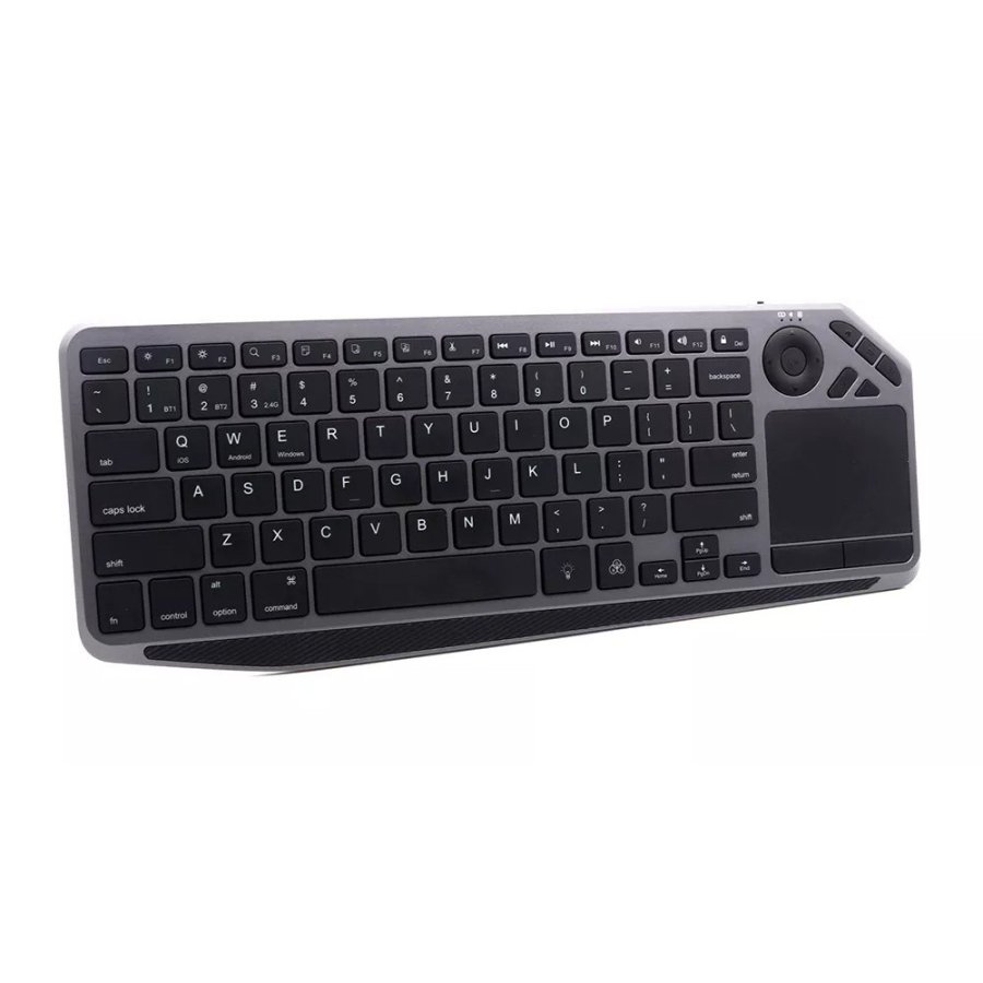 Techly ICTB9801TB tastatur Universel RF trdls + Bluetooth QWERTY US engelsk Sort #9