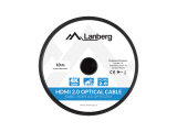 LANBERG HDMI-KABEL M/M V2.0 10M OPTISK AOC SORT CA-HDMI-20FB-0100-BK #3