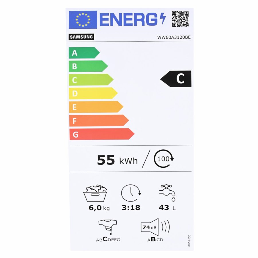 SAMSUNG Vaskemaskine WW60A3120BE/EO #27