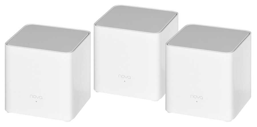 Tenda EX3-3 mesh Wi-Fi-system Dual-band (2,4 GHz / 5 GHz) Wi-Fi 6 (802.11ax) Hvid 1 Intern #1
