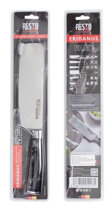 Resto Kitchenware 95330 kkkenkniv Rustfrit stl 1 stk Hakkekniv #5