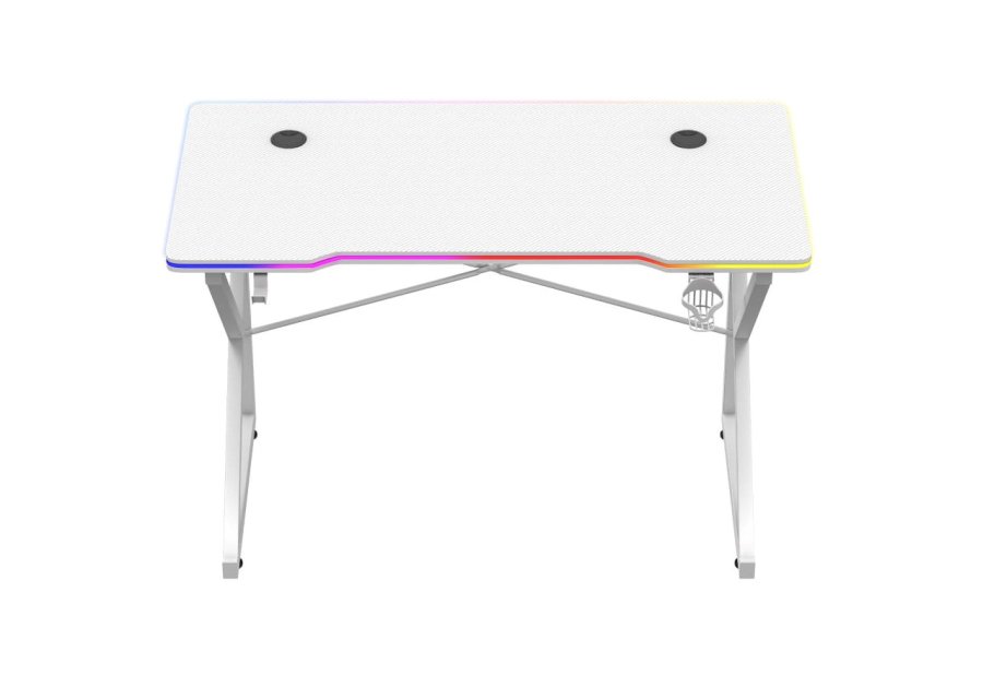Huzaro Hero 1.7 RGB White - gaming-skrivebord #7