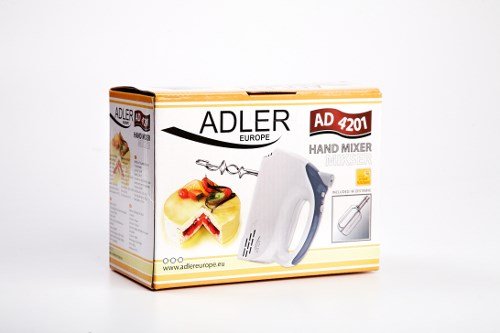 Adler | Mixer | AD 4201 g | Hand Mixer | 300 W | Number of speeds 5 | Turbo mode | White #8