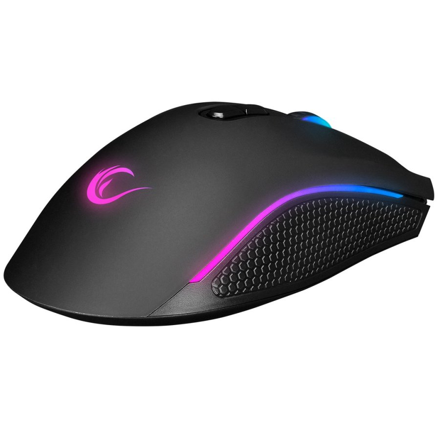 RAMPAGE SMX-R44 V2 MACRO BLACK-mus 12800 DPI RGB LED #4