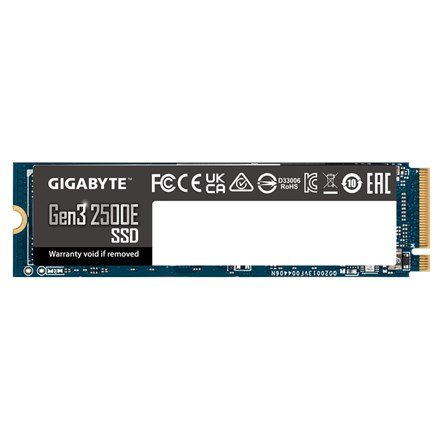 GIGABYTE Gen3 2500E SSD 500GB M.2 PCI Express 3.0 NVMe #7