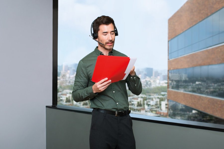 Logitech H820E Wireless Headset Mono #8