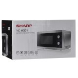 Sharp Home Appliances YC-MG01E-S mikroblgeovn Bordplade Kombination mikroovn 20 L 800 W Sort, Gr #6