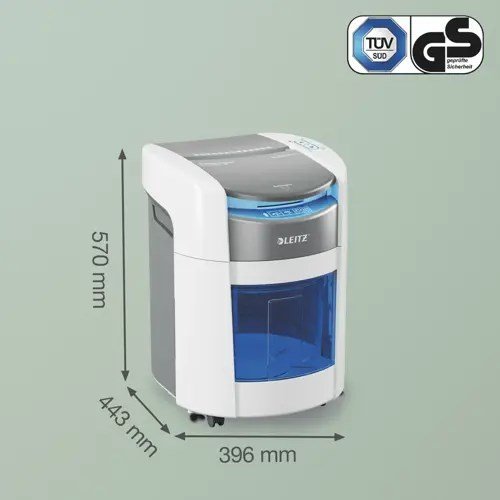 Leitz IQ Optimax AutoFeed 150 80380000 makulator, P4, 150 ark, 15 l affaldsbeholder #13