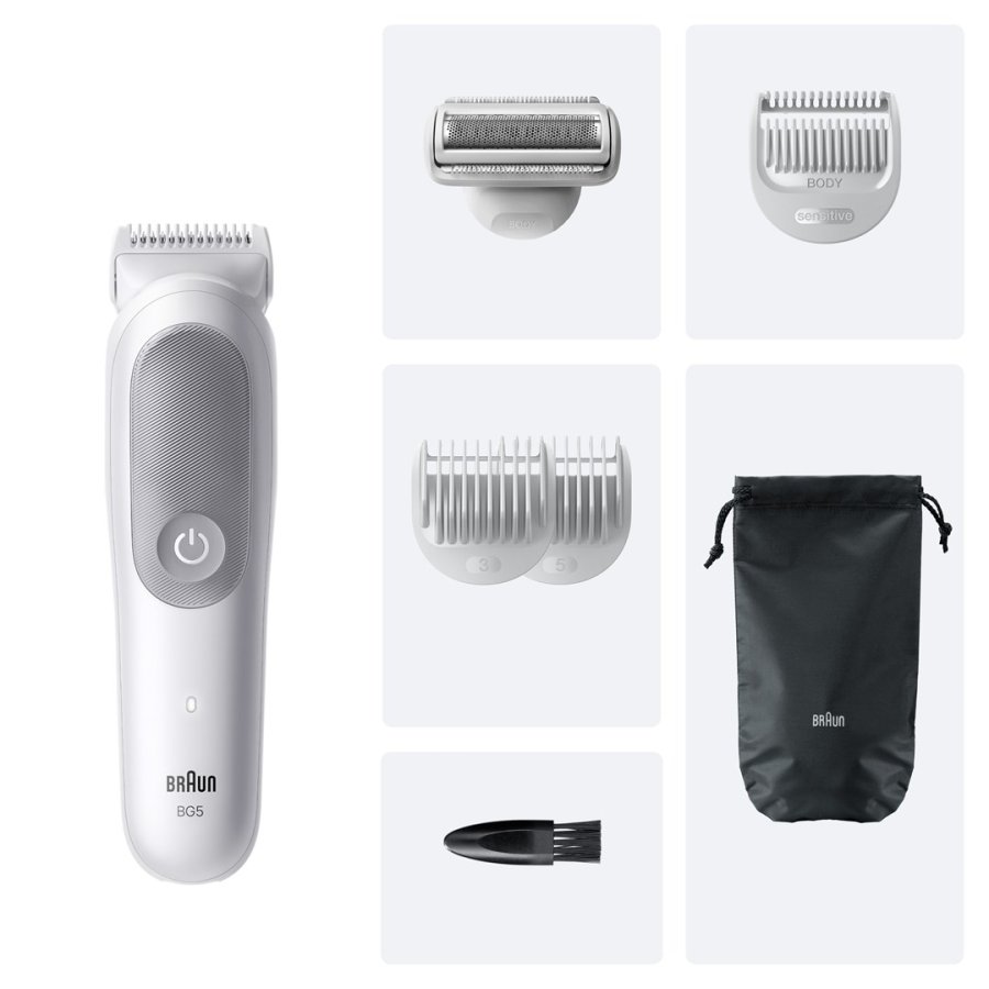 Braun Series 5 80789712 body groomer / barbermaskine Lys gr� #2