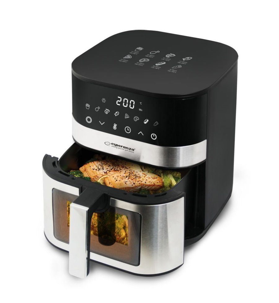 Esperanza EKA003 Fedtfri frituregryde 5L, 1400W Inox #5