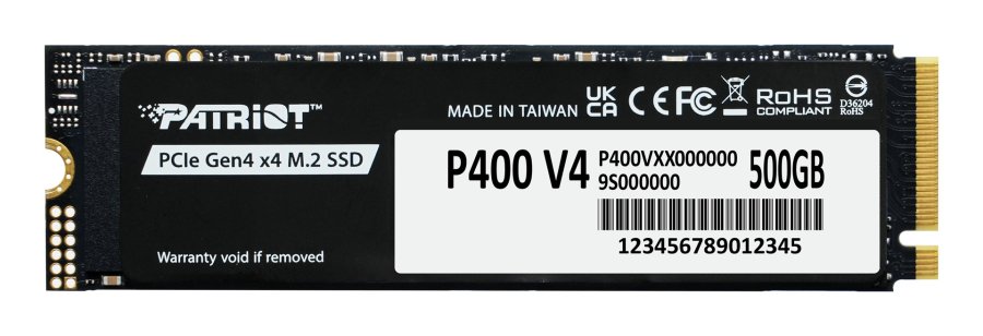Patriot Memory P400 V4 500 GB M.2 PCI Express 4.0 NVMe #1
