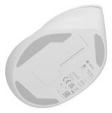 NATEC CRAKE 2 VERTICAL MOUSE WIRELESS 2400DPI BLUETOOTH 5.2 + 2.4GHZ WHITE #8