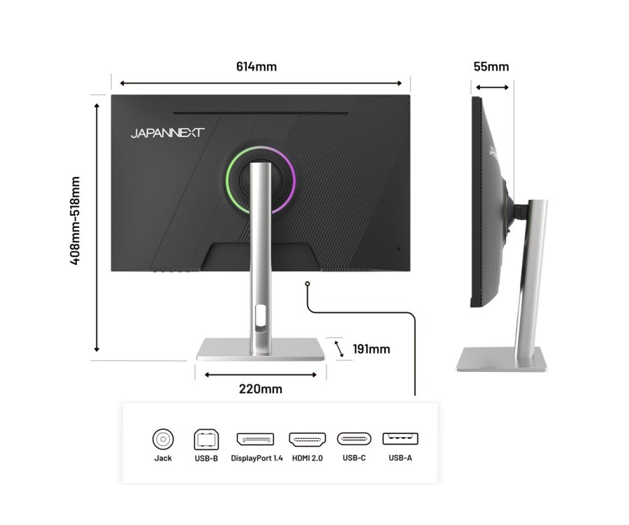JAPANNEXT JN-IPS275K-HSPC9 computersk�rm 68,6 cm (27