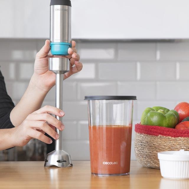 Cecotec Power TitanBlack 1200 XL 0,8 L Neds�nkning blender 1200 W Sort, S�lv #7