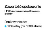 HP Original 201A LaserJet-tonerpatron, cyan #4