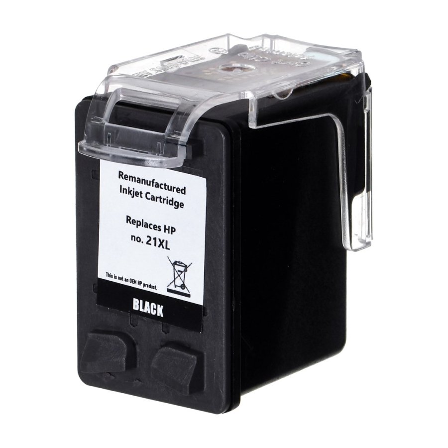 Superbulk B-H21 Sort blk til HP-printer (erstatning for HP 21XL C9351A) Standard #2
