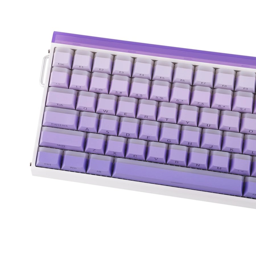 HERO84 HE White+Purple+Gradient+LIGHT JadeKing switch RGB AULA-tastatur #3